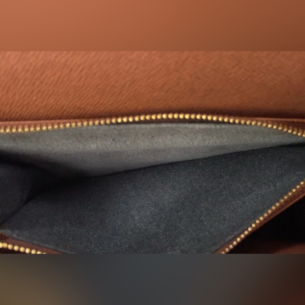 Louis Vuitton Brown and Gold Monogram Satchel malesherbes - Picture 14 of 16